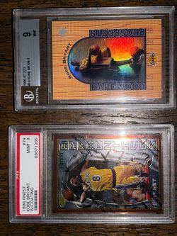 Kobe Bryant Graded Mint 9 Rookie Cards