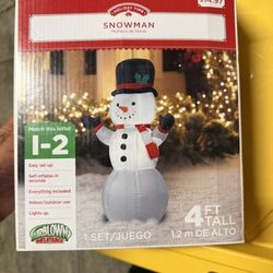 Inflatable Snow Man 