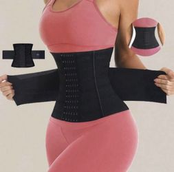 Black Shapewear Waist Trainer Colombiana Faja 