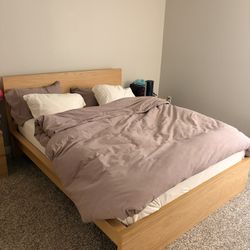 IKEA Malm Queen Bed Frame 