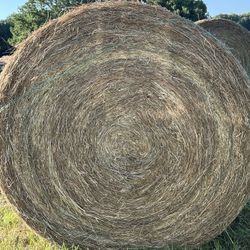 Round Hay Bales 