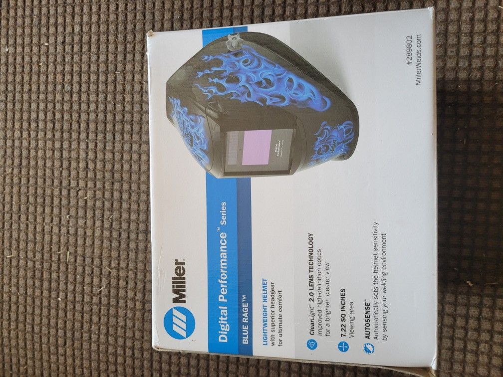 Miller Auto Darkning Welding Mask