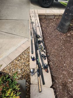 MISC FISHING RODS REALS