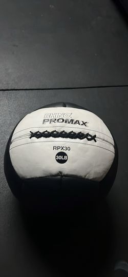 Medicene slam ball 30lbs blk/white