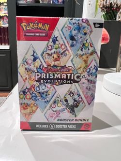 Pokemon Prismatic Evolutions Booster Bundle