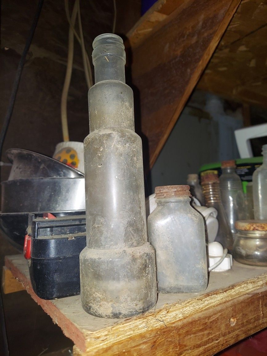 Antique Glass Bottles
