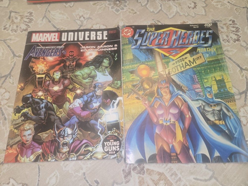 4 Comic Books 