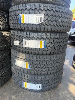 Good Year Rugged Terrain 315/70/17 Installed and balanced