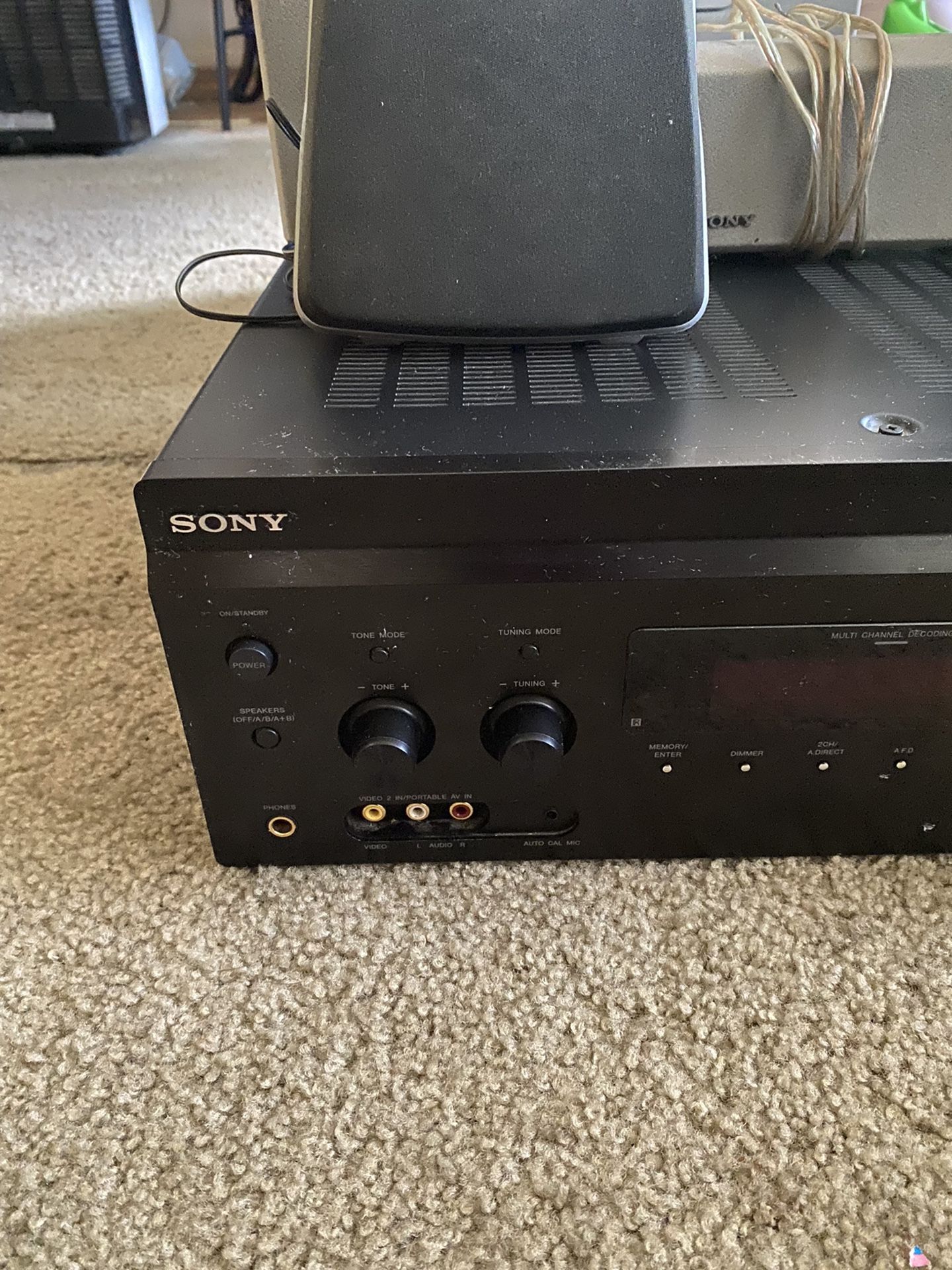 Sony Amplifier Speakers And Bass