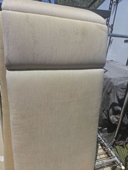 Beige/ green  Fabric Upholstered outdoor cushions
