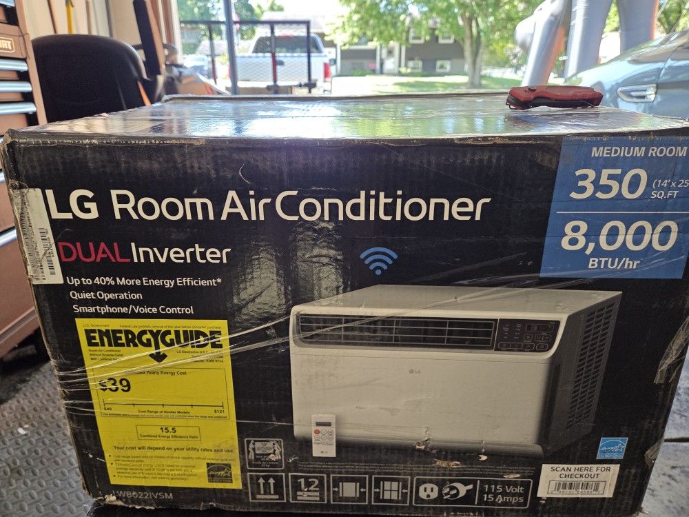 Brand New LG 8,000 Btu Window Ac