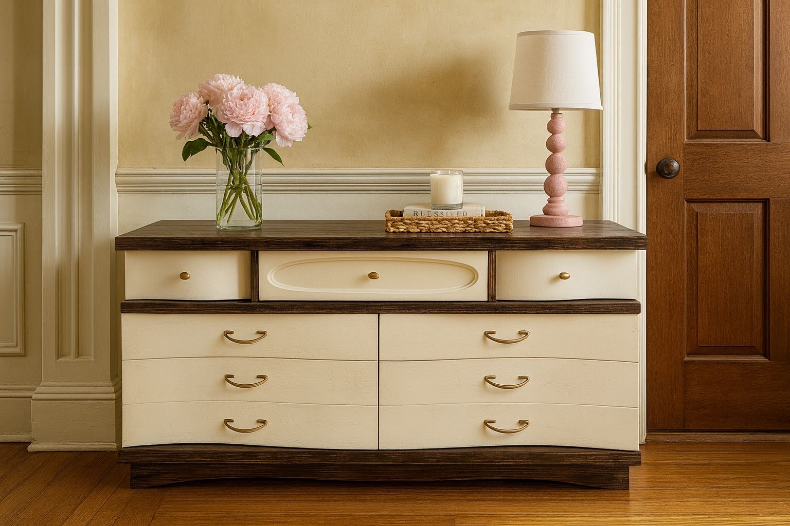 Refurbished Dresser Mid Century Modern