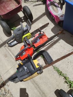Chainsaw lot none run