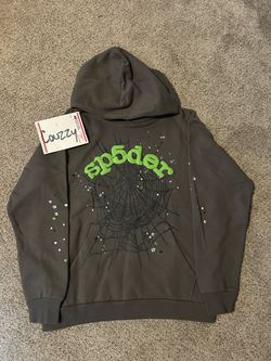Spider Worldwide Punk V2 “Slate Gray”  Hoodie Size Medium