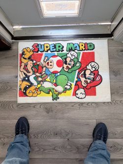 Super Mario rug