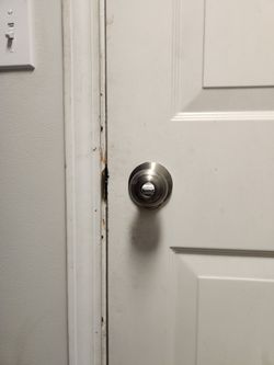 Stainless steel door knob & locks