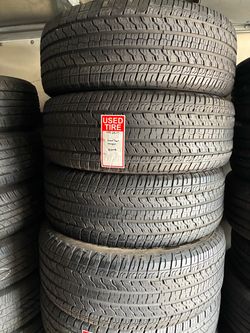 4 USED 25565R17 GOODYEAR ALL SEASON TIRES for $280 installed and balance. 25565R17 255 65 17 255 65 R 17 255/65/17 255/65/R17  Texas Extreme Tire Co. 