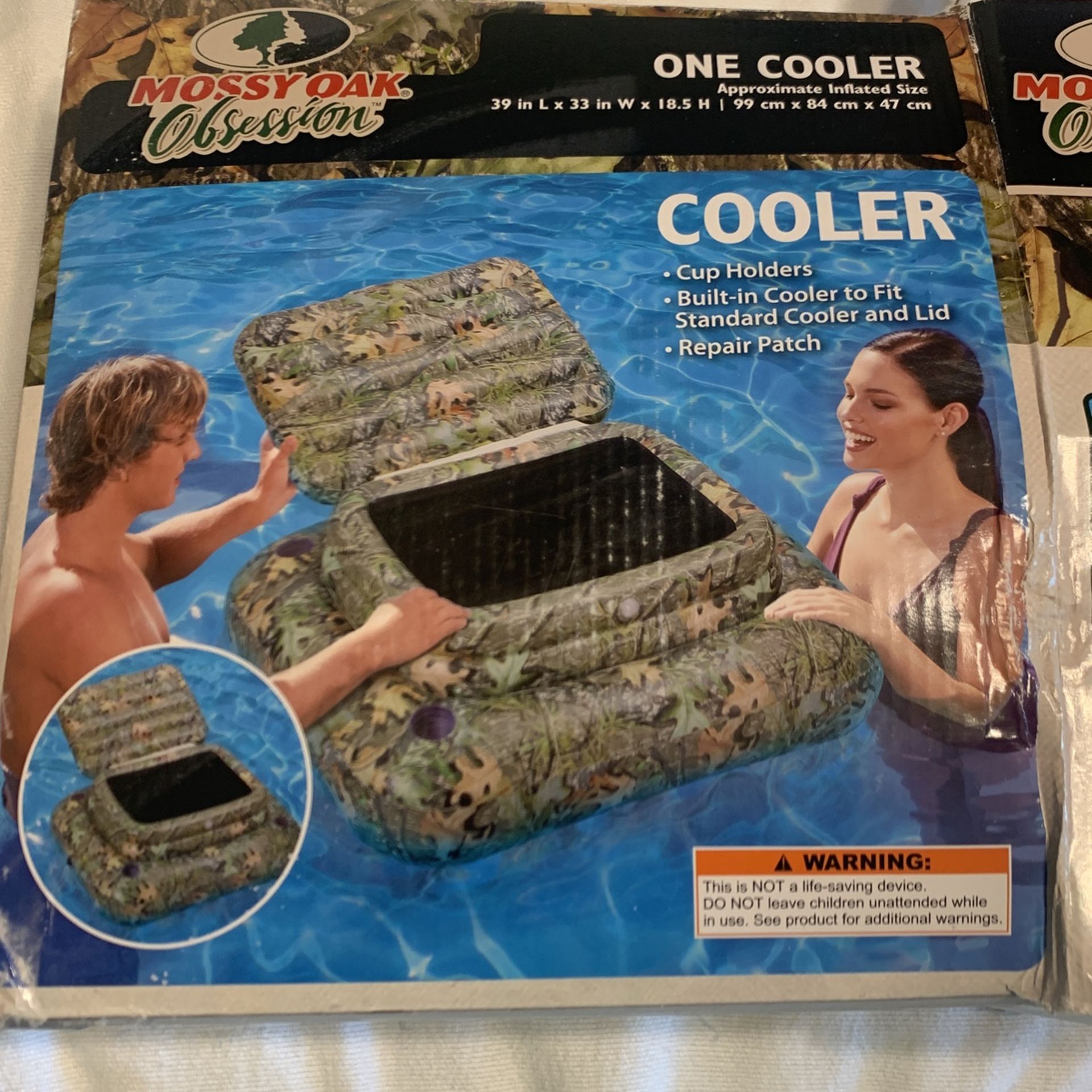 Mossy Oak Camo Inflatable Coolers