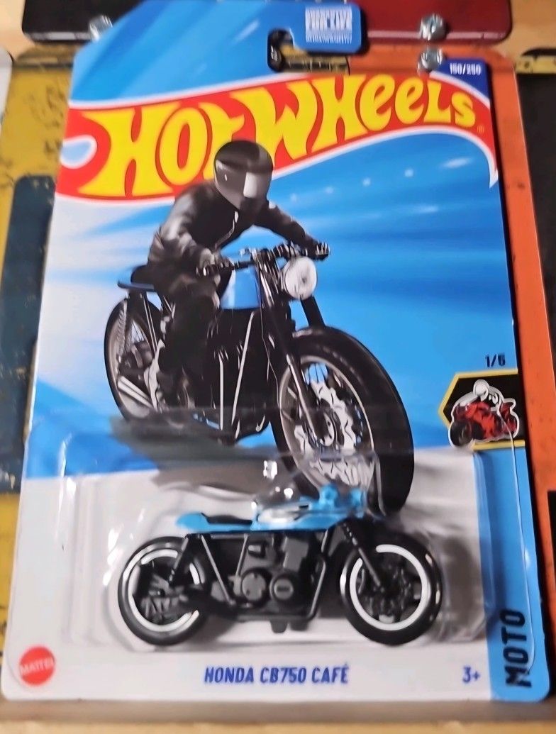 Hot Wheels Honda CB750 Cafe 2025 (Blue)