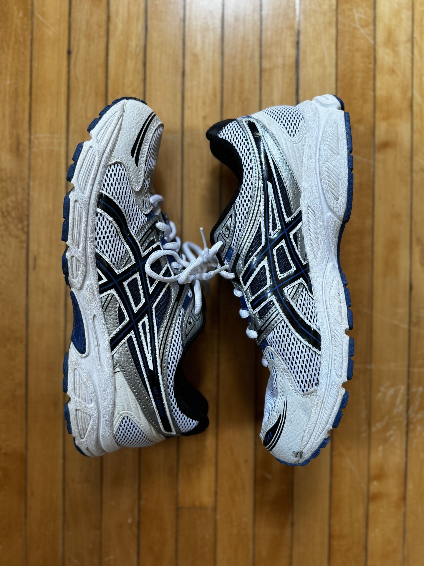 Asics Gel Contend 2 Men’s Running Blue/White Sneakers T348N Sz. 11
