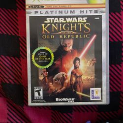 Starwars Knights Old Republic Xbox