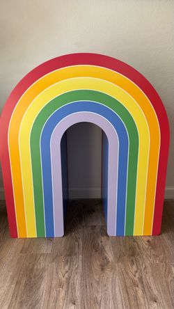 Delta Children Rainbow Bookcase