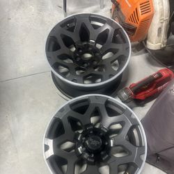 2 22 Inch Black Ops Rims 