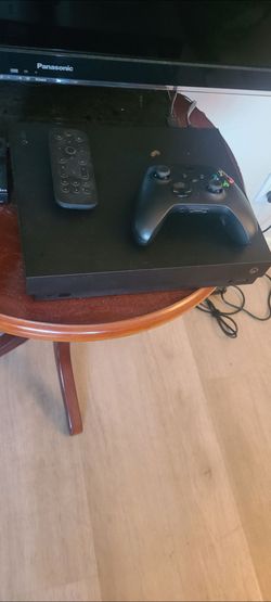 Xbox one X 1 TB black console