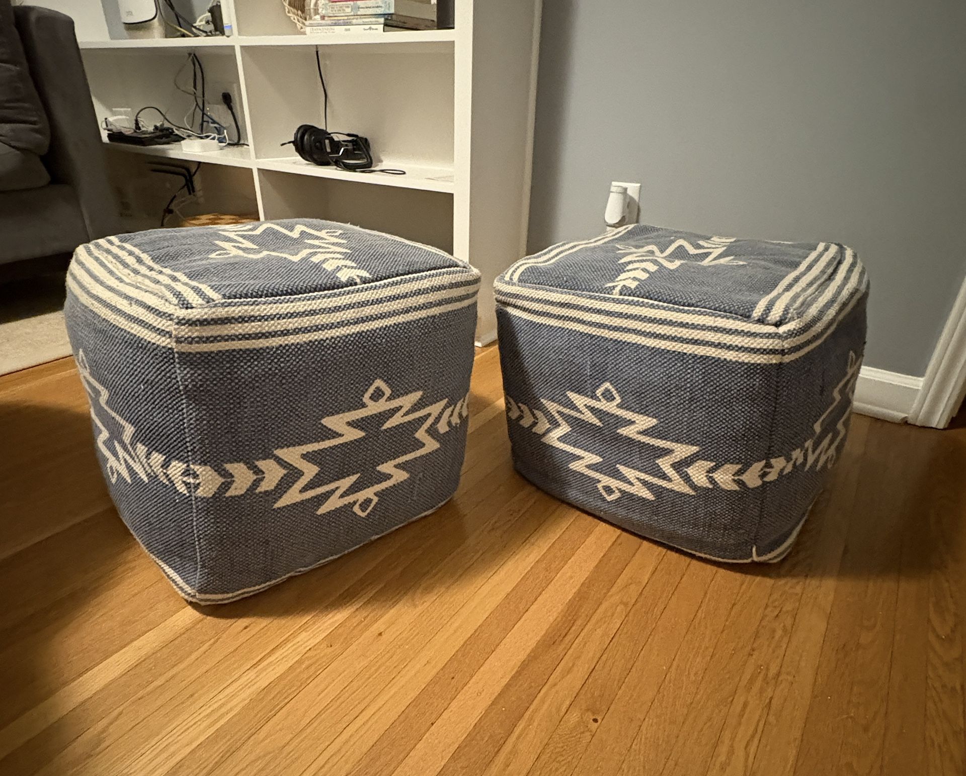 Arhaus Pouf 