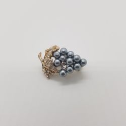 Purple Grapes Pin/brooch