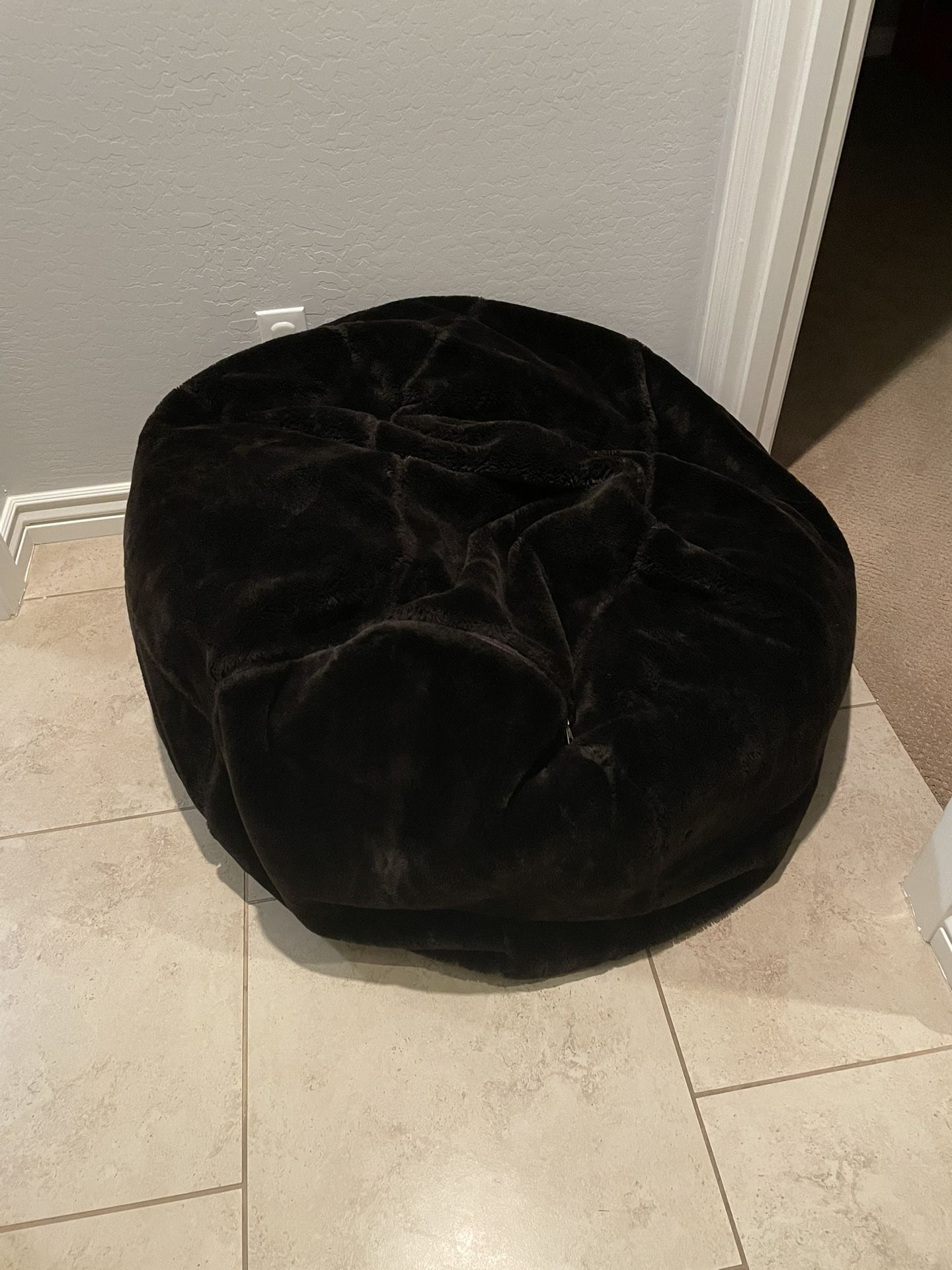 Brown Plushy Soft Bean Bag Chairs