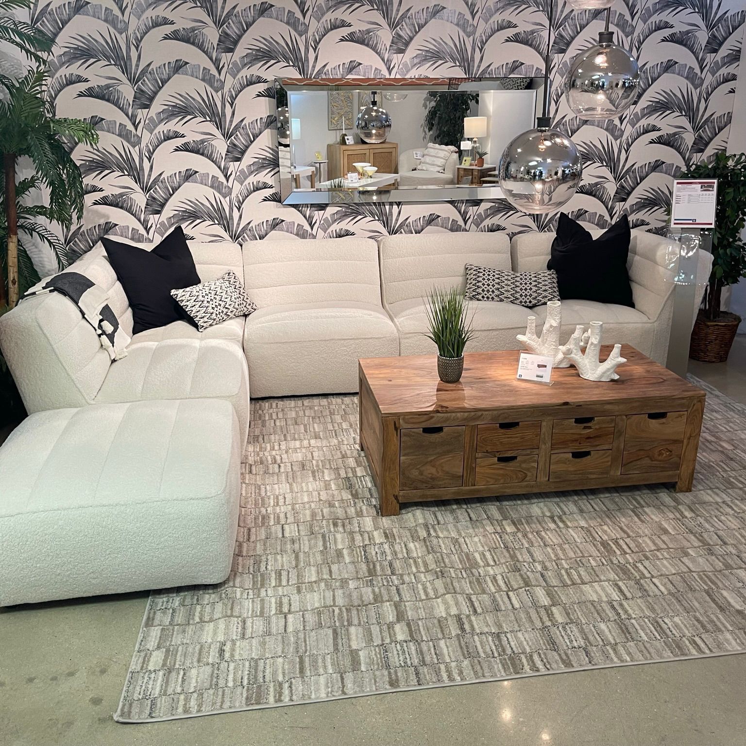 White Sectional Take It Home With $39 Down 