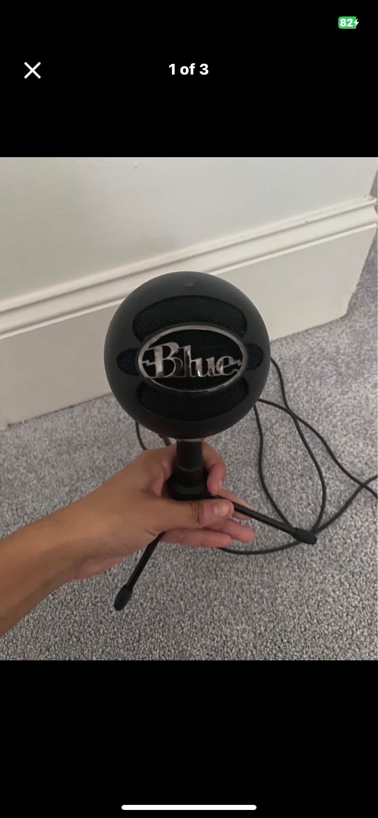 Blue Snowball Microphone