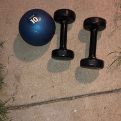 Dumbbell And Ball 