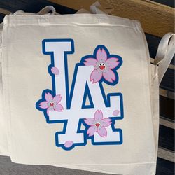 L A Dodgers Large Tote