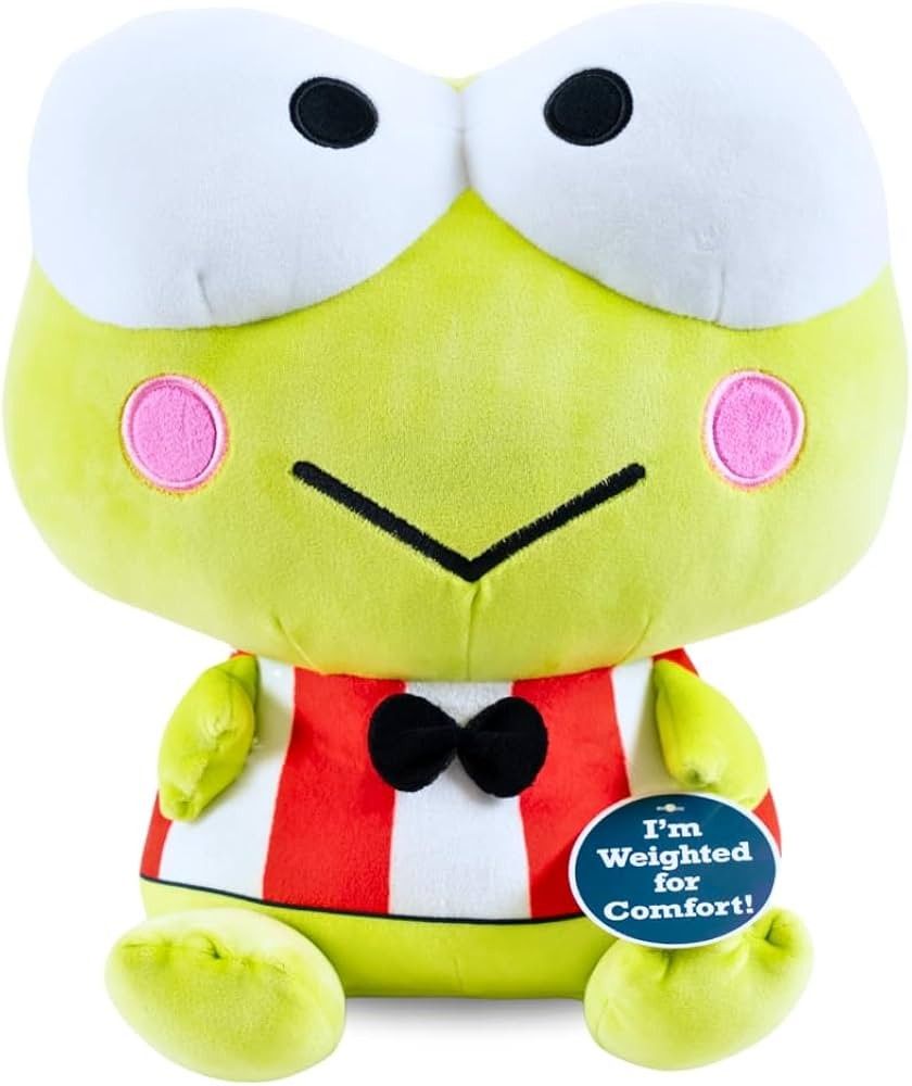 New Large Weighted Plush Frog