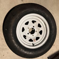 Carrier Star ST 205/ 75D14 Trailer Tire/ Wheel