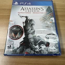 Assassin Creed 3 Remastered PS4