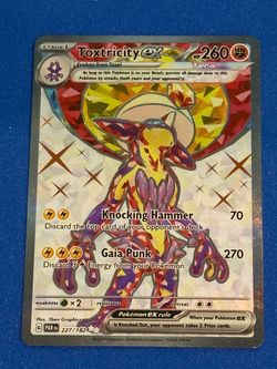 Pokemon TCG - Toxtricity ex 227/182 Ultra Rare Paradox Rift - Mint