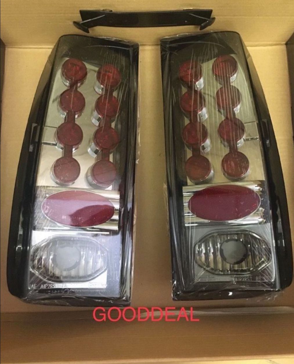 #NB6 BRAND NEW 97-03 Ford F150 F-150 Taillight Smoked LED Tail Light Pair