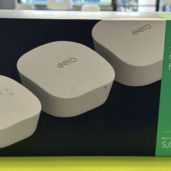 Eero Home WiFi System 3-Pack J010001 In Box!
