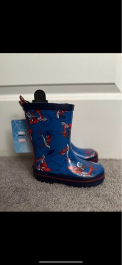 NEW SPIDERMAN RAIN BOOTS