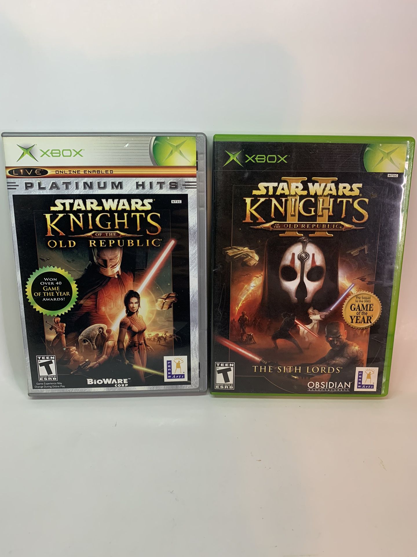 Star Wars Knights Of The Old Republic 1&2 