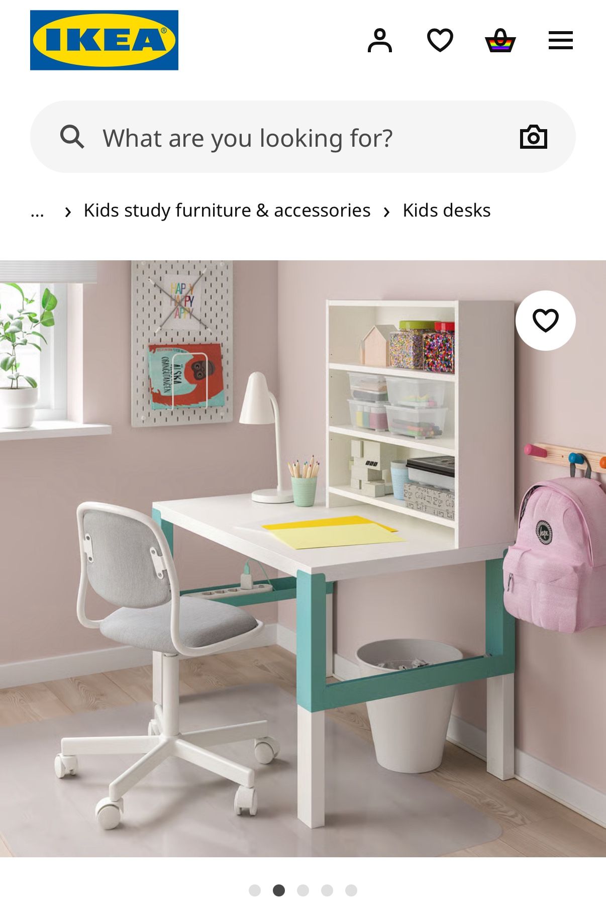 Kids Adjustable Desk & Chair Set β Great Condition!