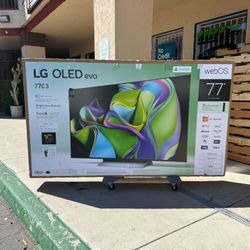 LG 77” OLED 4K HDR SMART TV