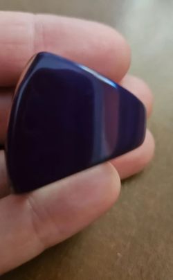Tagua nut boho statement ring size 9