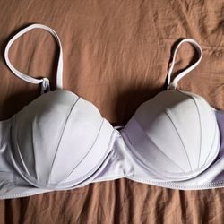 Purple Mermaid Shell Bikini Top