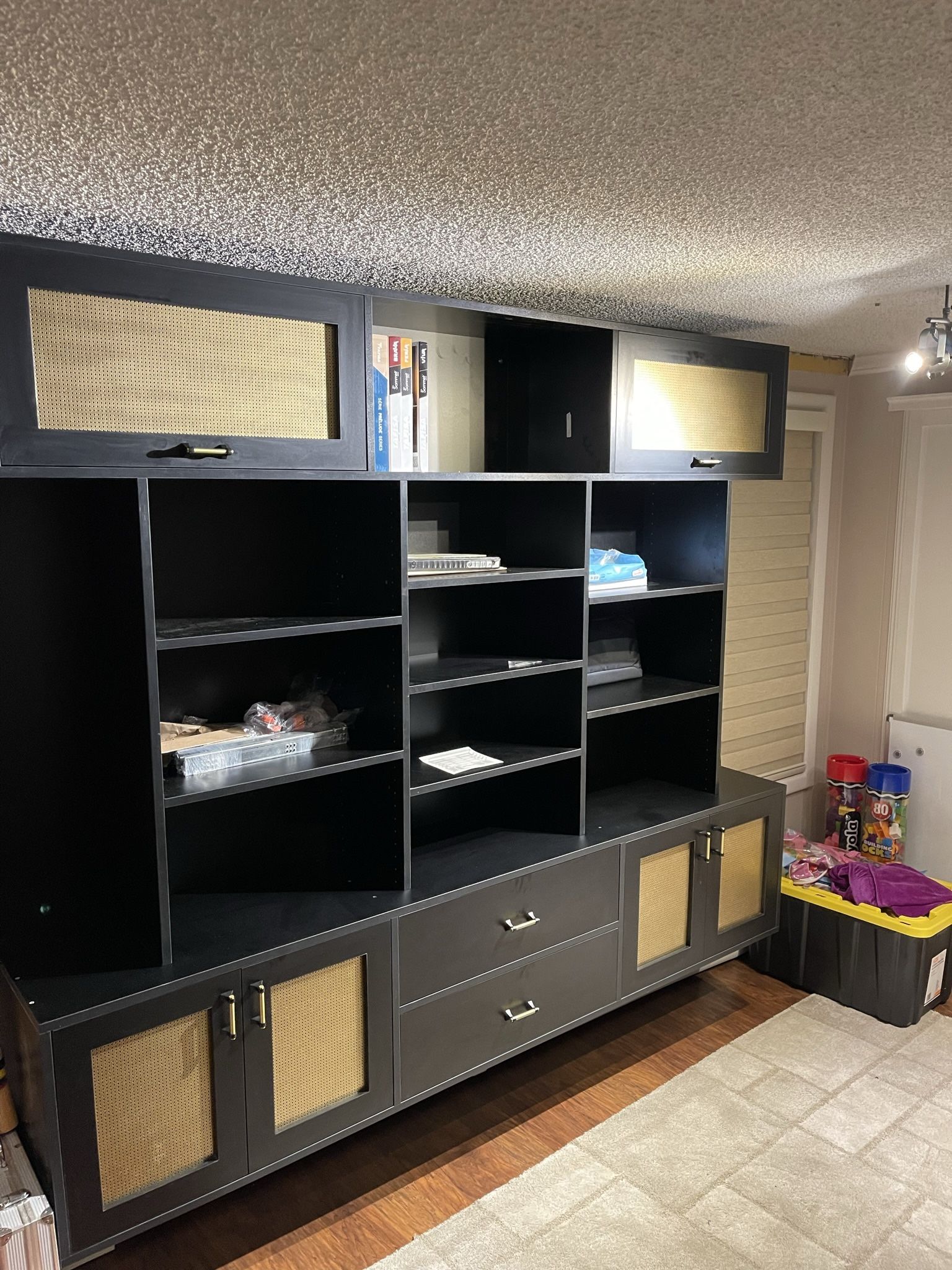 Brand New Floating Custom Wall Built In