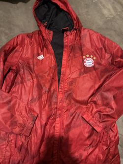 adidas Hooded Rain Jacket Large