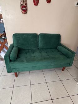 FREE green sofa love seat